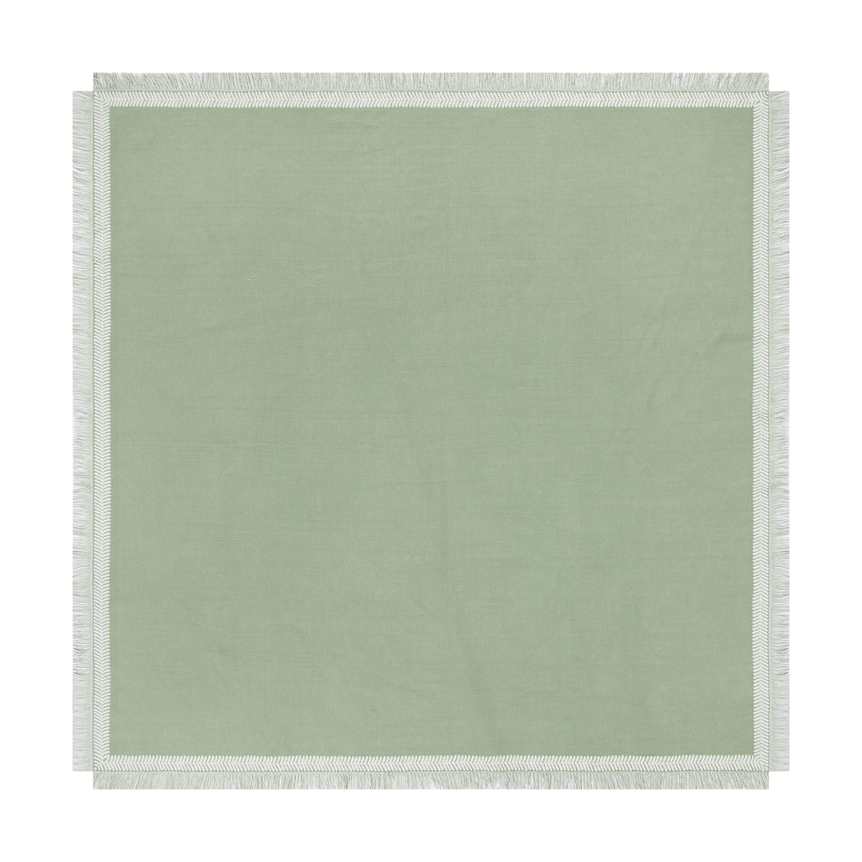 Mainstays Global Table Throw - 50" x 50" - Green - 100% Cotton - Walmart.com | Walmart (US)