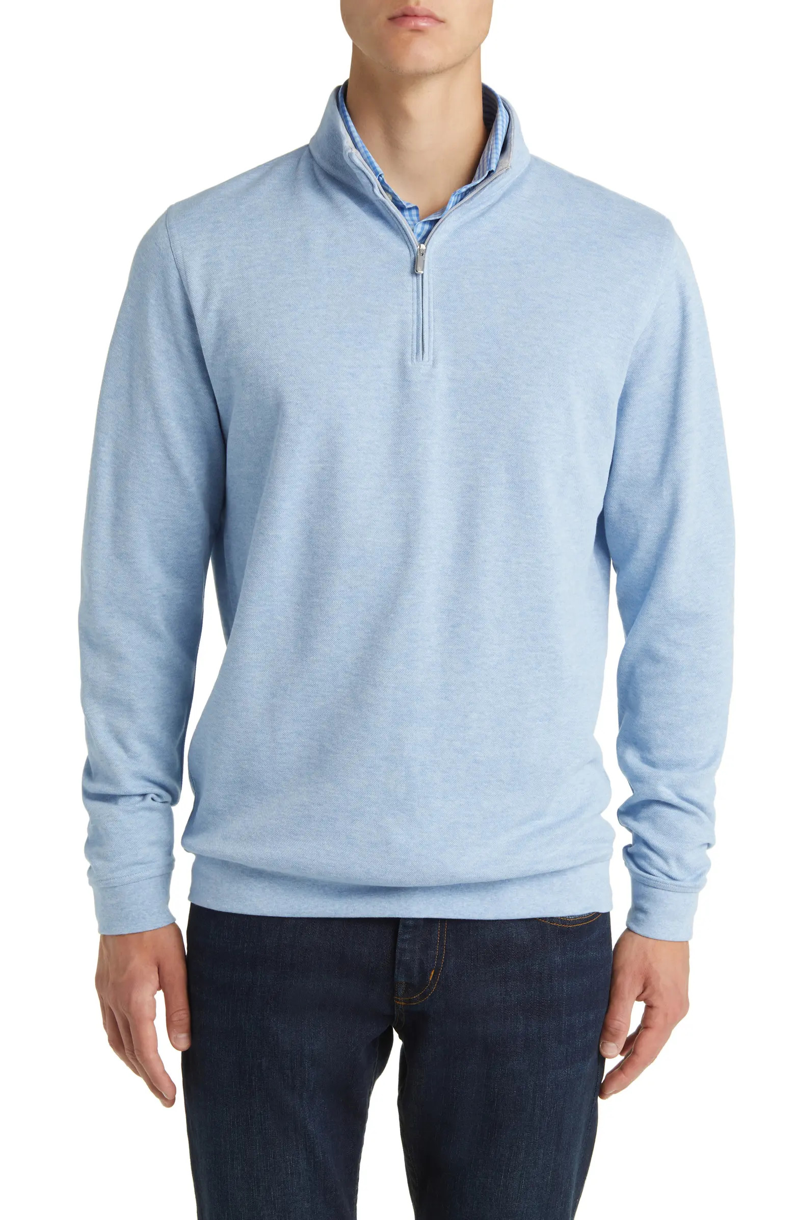 Comfort Interlock Quarter Zip Pullover | Nordstrom