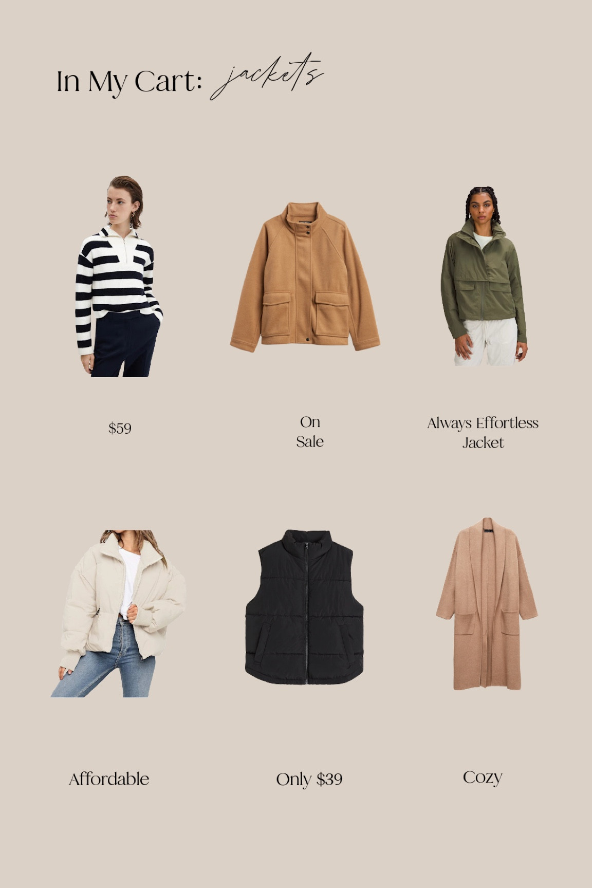 Love ALL, great essentials for Fall

#LTKHolidaySale #LTKHalloween #LTKfitness