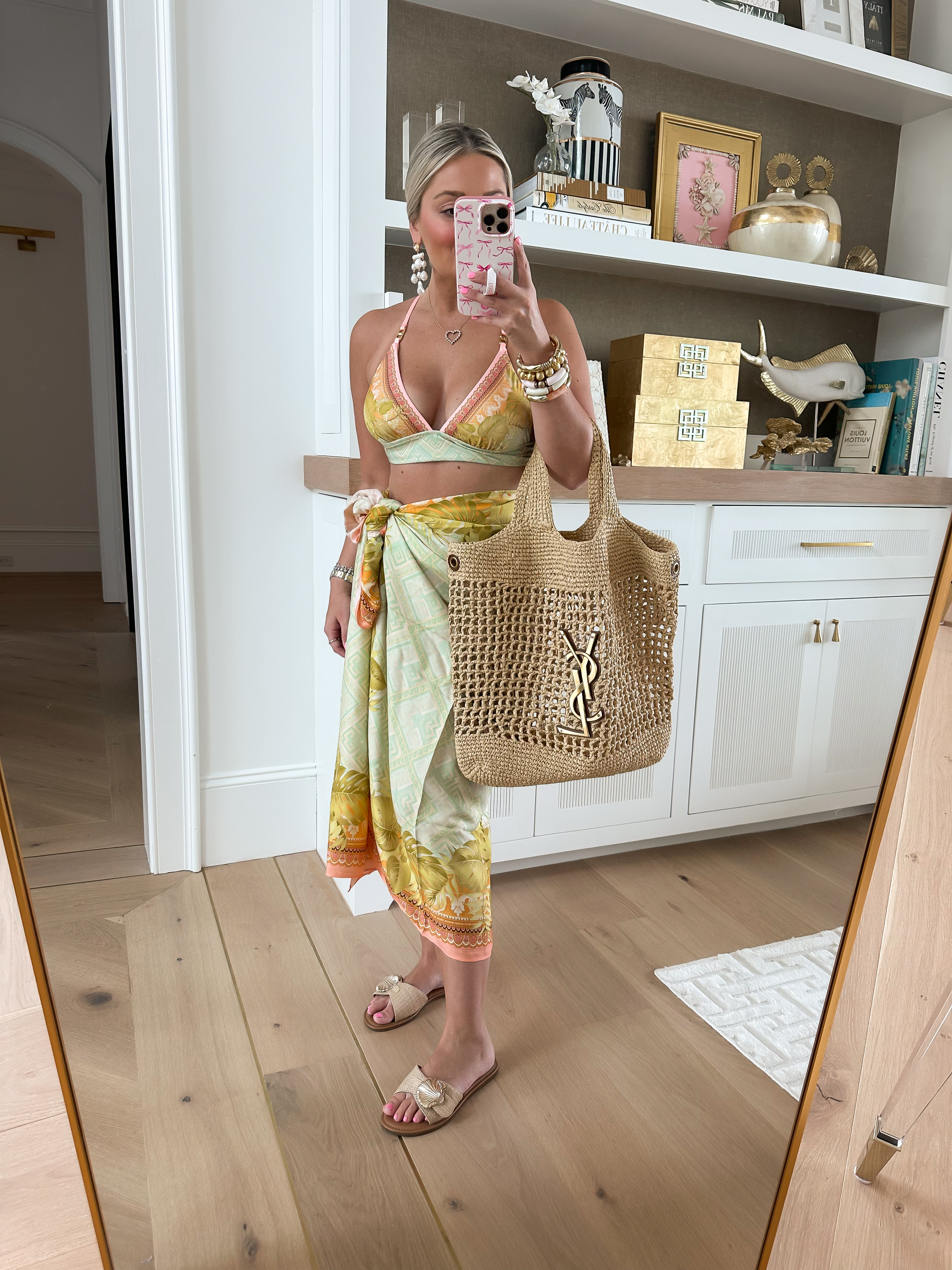 Swimsuit and cover up outfit 

#LTKStyleTip #LTKSummerEdit #LTKSeasonal