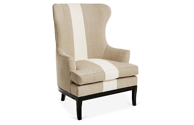 Calhoun Wingback Chair | One Kings Lane