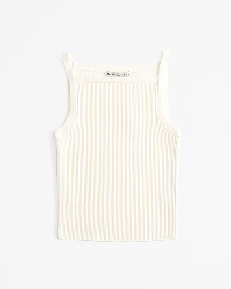 Women's Ottoman High-Neck Top | Women's Tops | Abercrombie.com | Abercrombie & Fitch (US)