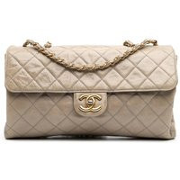 Chanel Preloved Lambskin Quilted Chain Bag- Brown Shoulder Bag | Dorothy Perkins (UK)