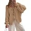 PRETTYGARDEN Women's Tie Front Bow Cardigan Sweaters | Amazon (US)