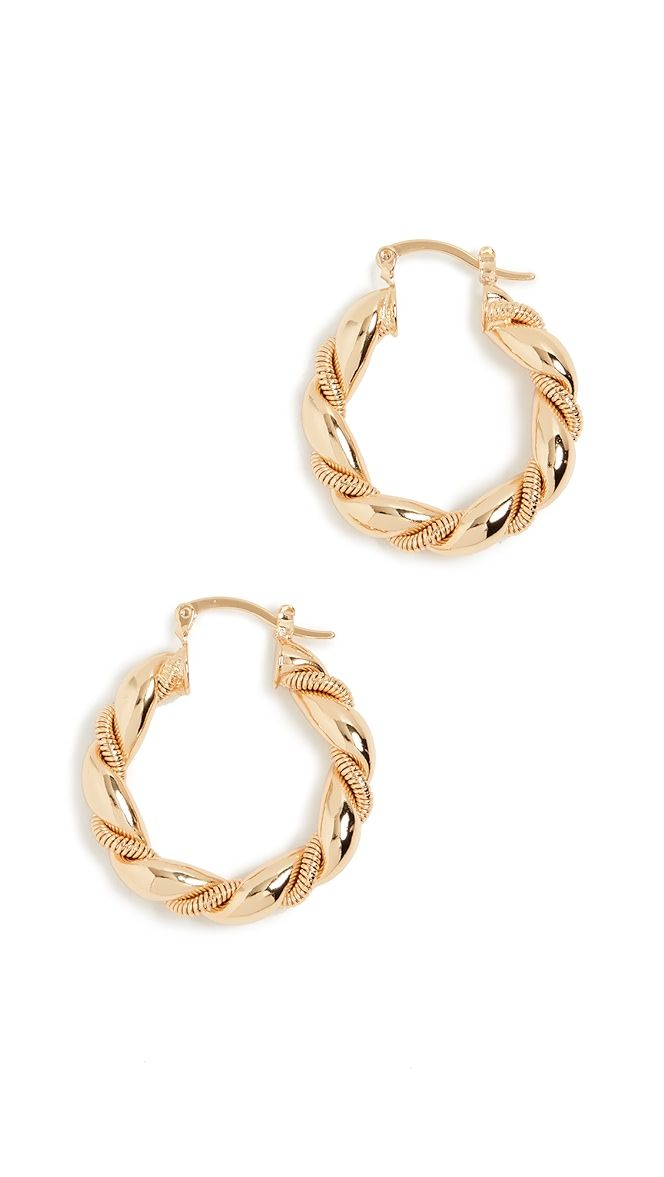 So Twisted Hoops | Shopbop