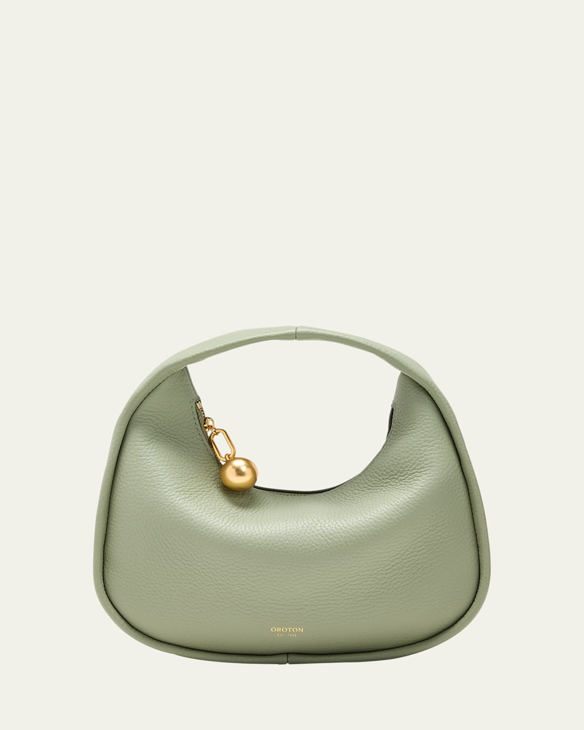 Clara Mini Zip Leather Top-Handle Bag | Bergdorf Goodman