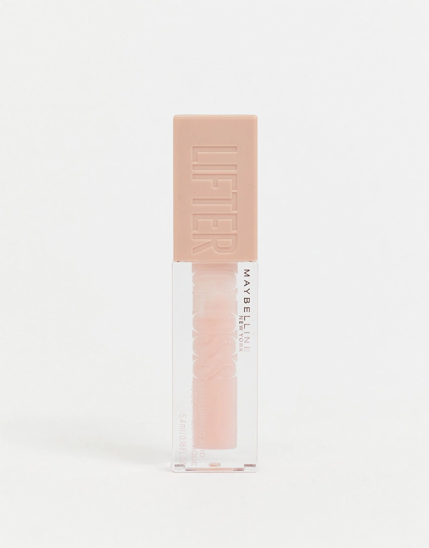 Maybelline Lifter Gloss Hydrating Lip Gloss - Ice-Pink | ASOS (Global)