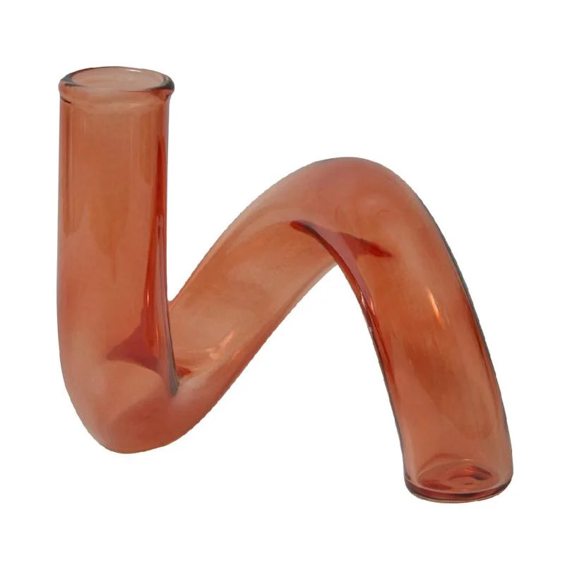 1Pack Glass Candle Stick Holders Brown Crystal Taper Candles Holder Table Centerpieces for Buring... | Walmart (US)