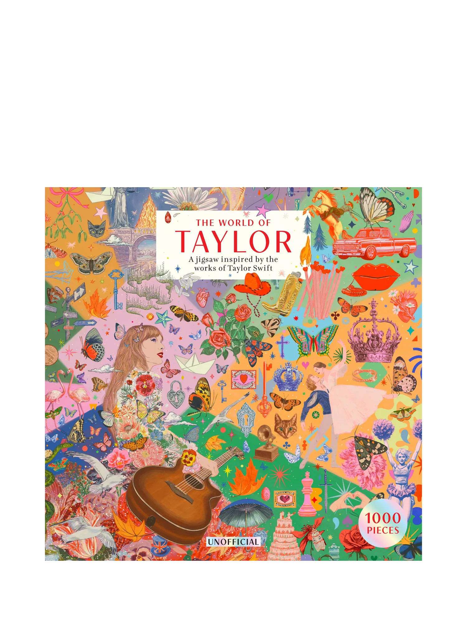 Laurence King Publishing The World of Taylor Swift Jigsaw Puzzle, 1000 Pieces | John Lewis (UK)