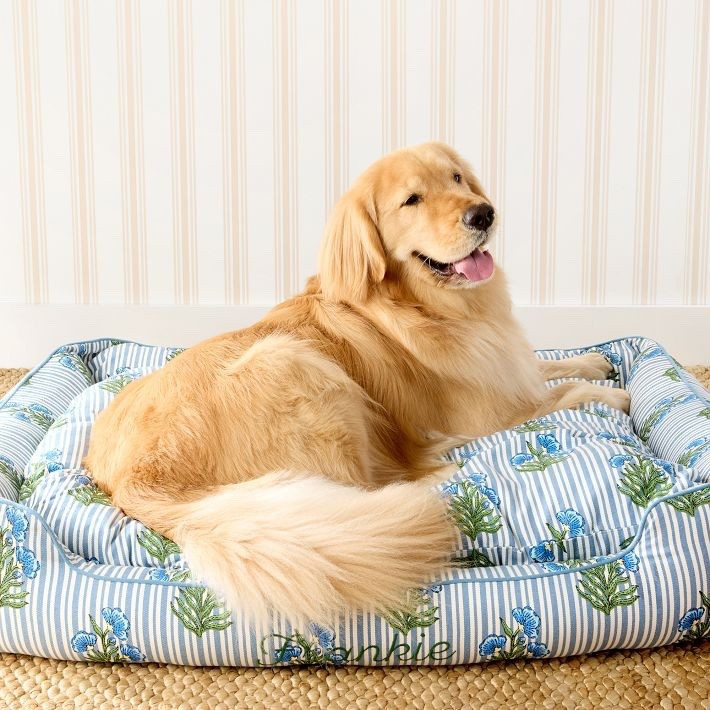 This is a dog bed I can get behind! The sweetest patterns, Birdie approved!

#LTKmomlife #LTKHome