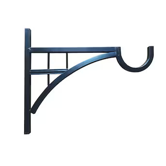 Style Selections 12.48-in Black Iron Basic Plant hanger | Lowe's
