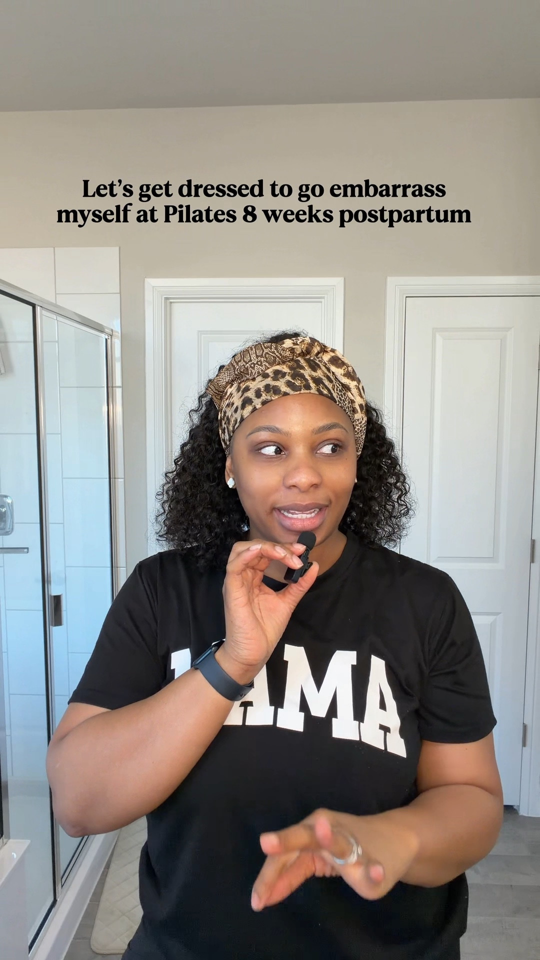 Let’s get dressed for Pilates 😅🤭
My first time working out since I had a baby and I am definitely a little concerned. 🤣

#LTKValentine #LTKmomlife #LTKfitnessgoals