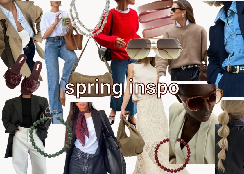 Easy minimal spring outfit ideas for work, the office, weekends. 

70s inspo, bold colours, layering, spring style, denim outfits, suede, neck tie, scarf, beaded necklace, silver jewellery, sunglasses, spring layers 

#LTKAprilSpotlight #LTKspring #LTKuk