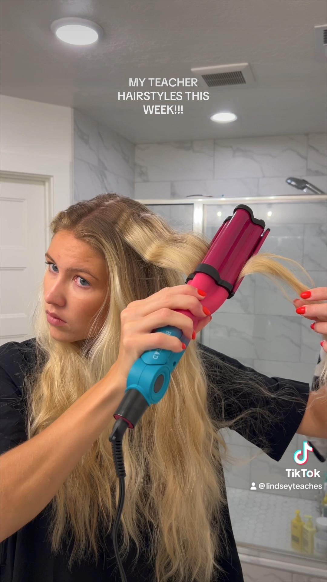 Some of my favorite hair products on rotation every single week!! This crimper/waver from Bed Head is a staple!! 

#LTKVideo #LTKBeauty