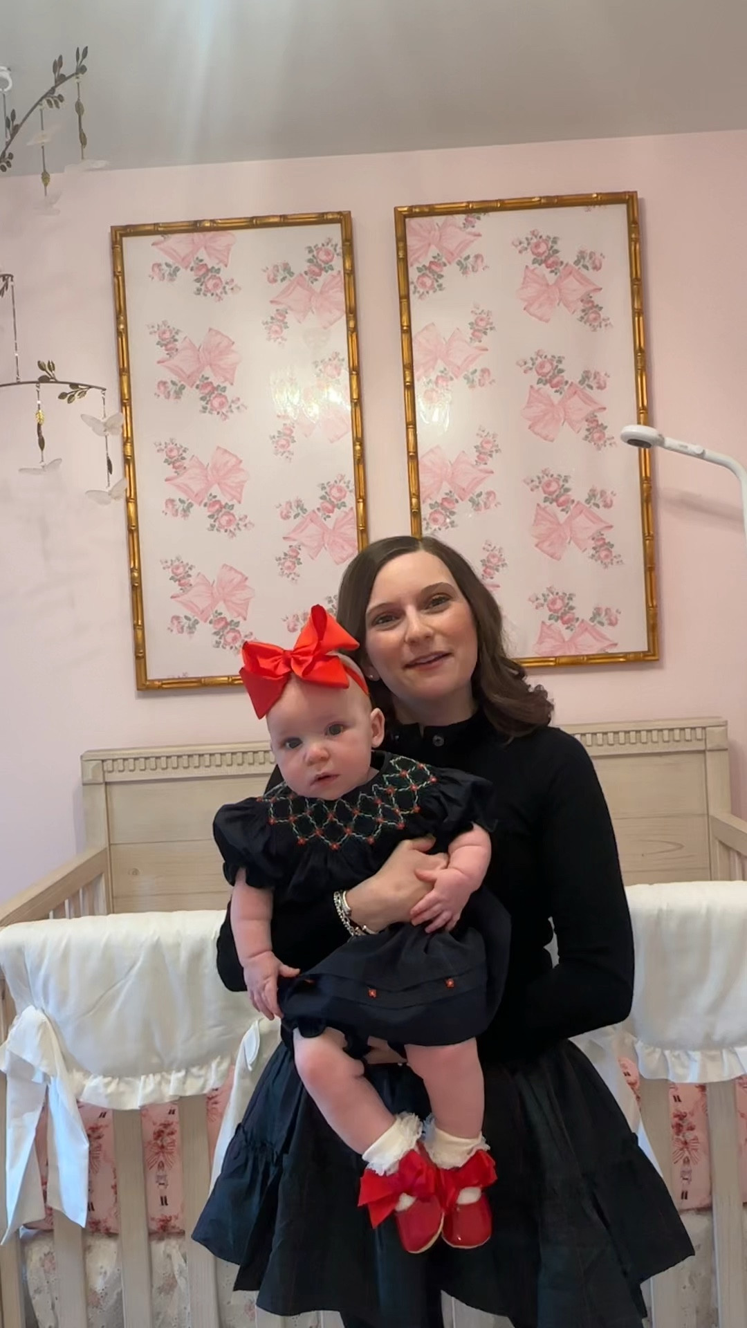 Christmas Eve outfit details! 

Baby girl Christmas outfit / baby girl heirloom outfit / baby girl diaper cover set / mommy and me style / mommy and me outfit inspo / mom outfit inspo 

#LTKHoliday #LTKmomlife #LTKBaby