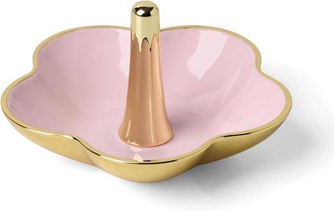 kate spade new york Make It Pop Metal Ring Dish, Pink | Amazon (US)