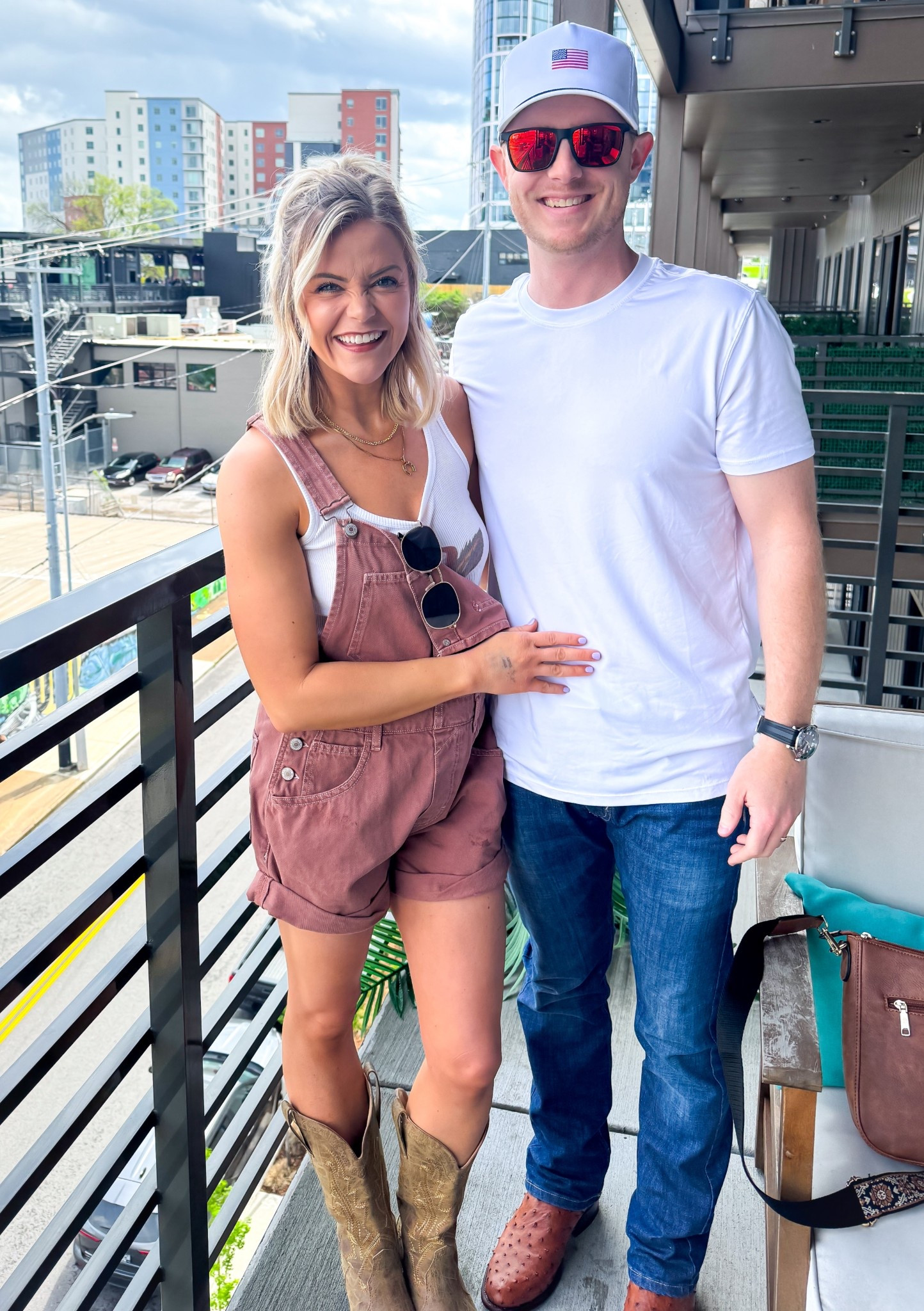 Obsessed with these overalls I rented via Nuuly- sized down to XS. Available in various colors from different retailers 

Also linked my Amazon sunglasses and cowboy boots 

Country concert / summer outfit / Nashville outfit 

#LTKFestival #LTKootd #LTKPetite