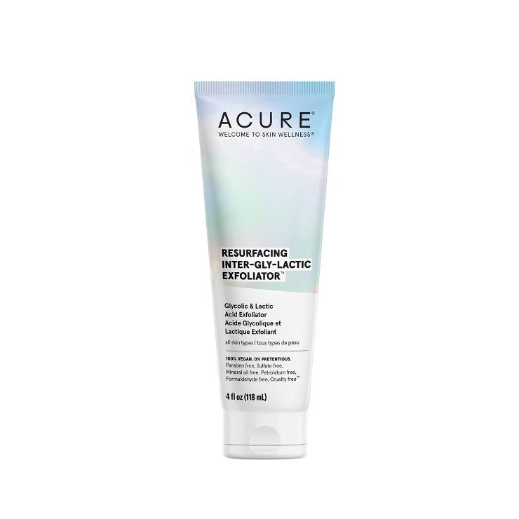 Acure Resurfacing Inter-Gly-Lactic Face Exfoliator - 4 fl oz | Target
