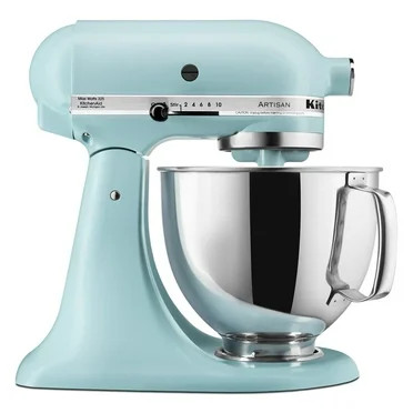 KitchenAid® Deluxe 4.5 Quart Tilt-Head Stand Mixer, 	Mineral Water Blue, KSM97 | Walmart (US)