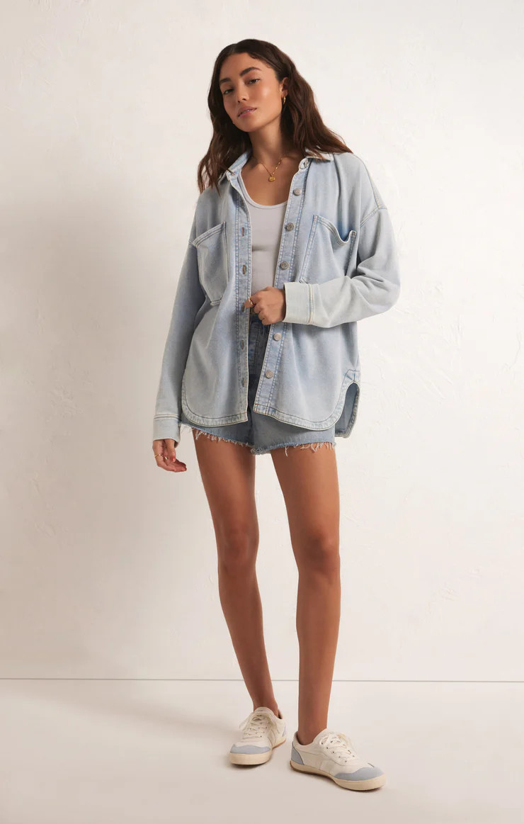 All Day Knit Denim Jacket | Z Supply