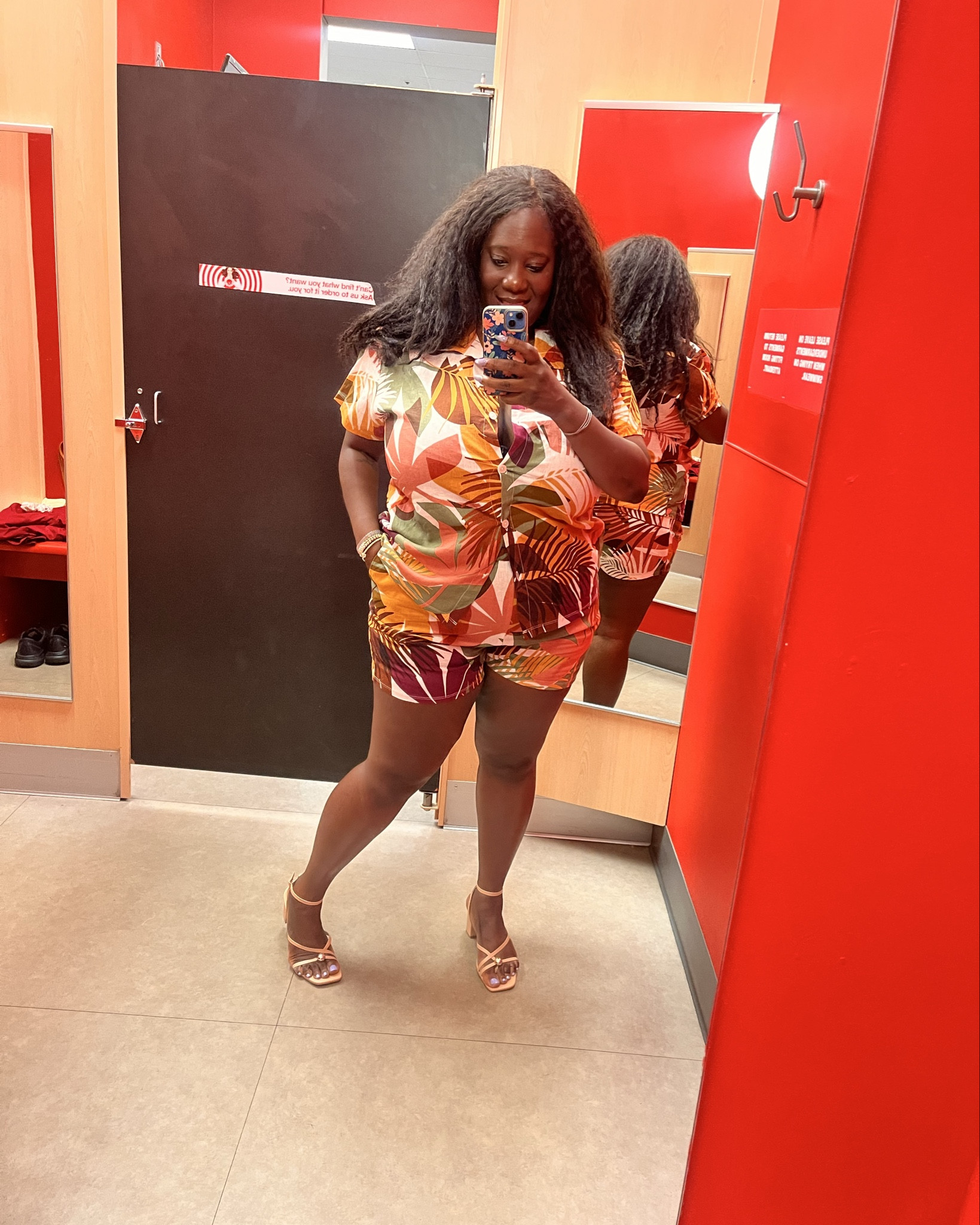 Sustainable🌱, but make it stunning.🤩 
This Vitamin A for Target collab is giving vacation dreams, made with the planet (and your curves) in mind. Chic cuts, bold prints, and swimwear and sets that love your body back? Yes please.🤌🏾🫶🏾👏🏾

I sized down to the XL in the shorts and kept the XXL top. The XL top fits but I couldn’t button it. Would be cute with a bikini or tank top layered underneath!✨

#LTKPlusSize #LTKSwim #LTKStyleTip