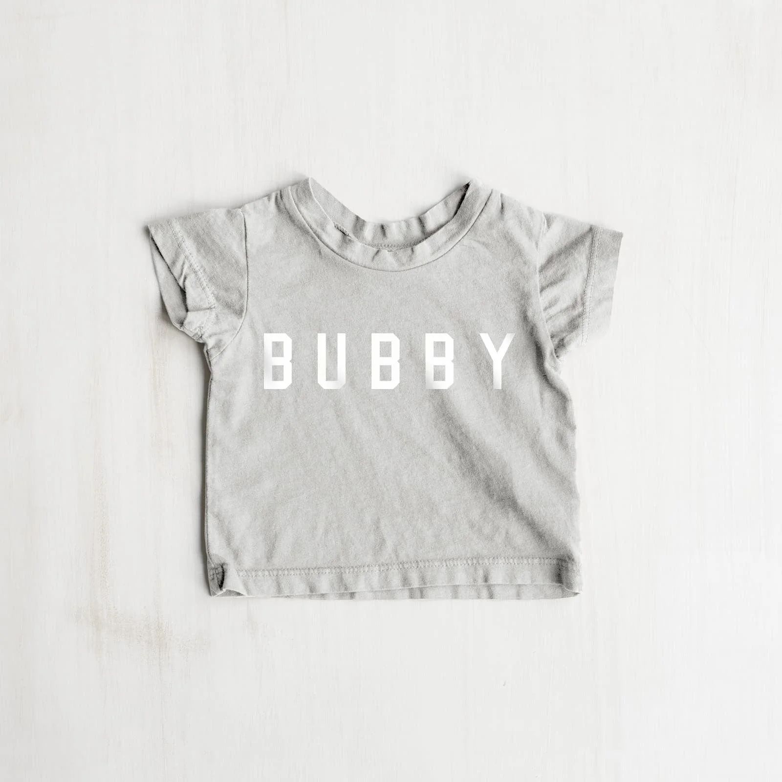 Kids Bubby Boys Tee in Grey - Ford And Wyatt | Ford and Wyatt
