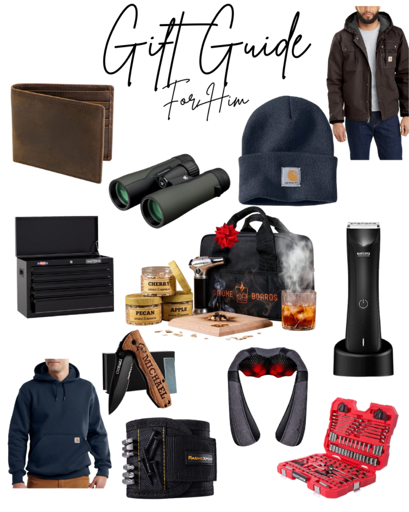 Gift Guide For Him

#GiftGuide #HolidayGiftGuides

#LTKSeasonal #LTKmens #LTKHoliday
