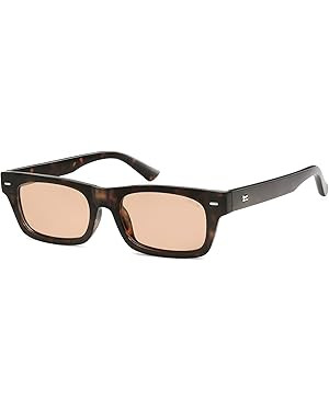 SOJOS Trendy Polarized Rectangle Sunglasses Womens Men Retro Vintage Sun Glasses SJ2379 | Amazon (US)