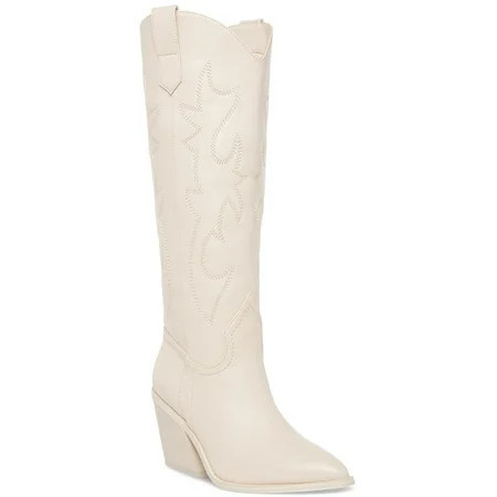 Madden Girl Womens Arizona Pointed Toe Block Heel Cowboy, Western Boots | Walmart (US)