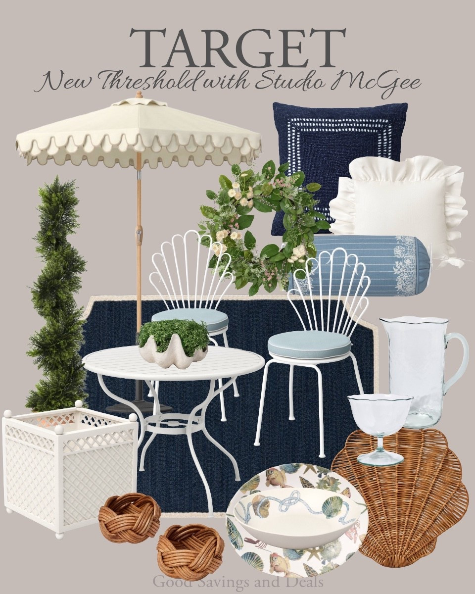 New summer home arrivals from Threshold with Studio McGee. Patio inspiration . Outdoor home decor.

#LTKSeasonal #LTKHome