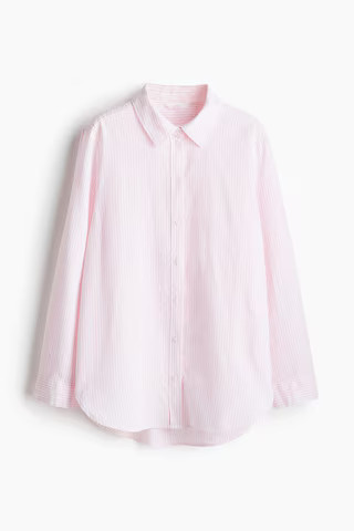 Linen-Blend Shirt | H&M (US + CA)