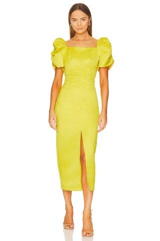 YAURA Tara Dress in Yellow from Revolve.com | Revolve Clothing (Global)