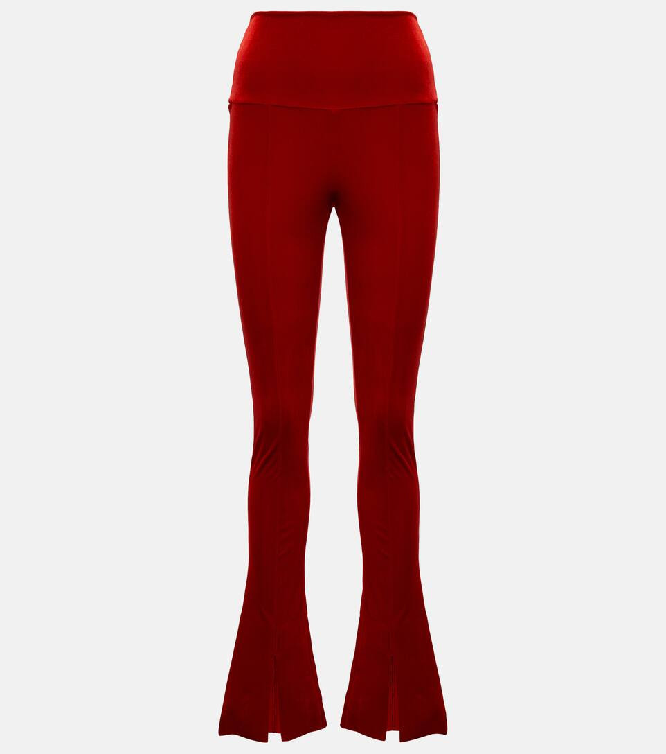 Flared velvet leggings | Mytheresa (US/CA)
