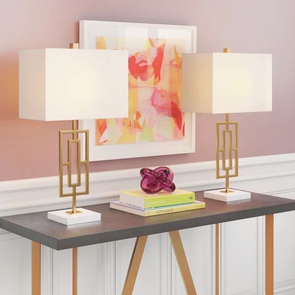 Amora Metal Table Lamp (Set of 2) | Wayfair North America
