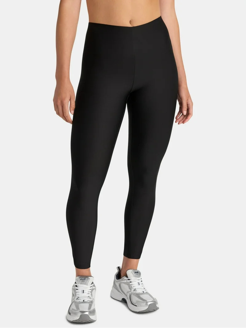 Avia Women's Bonded Shine Active Leggings, Sizes XS-XXXL | Walmart (US)