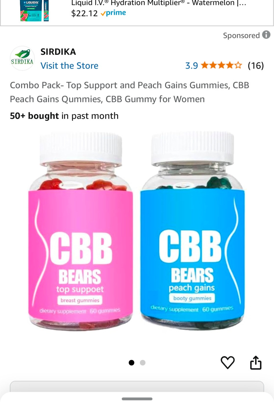 BBL bottle