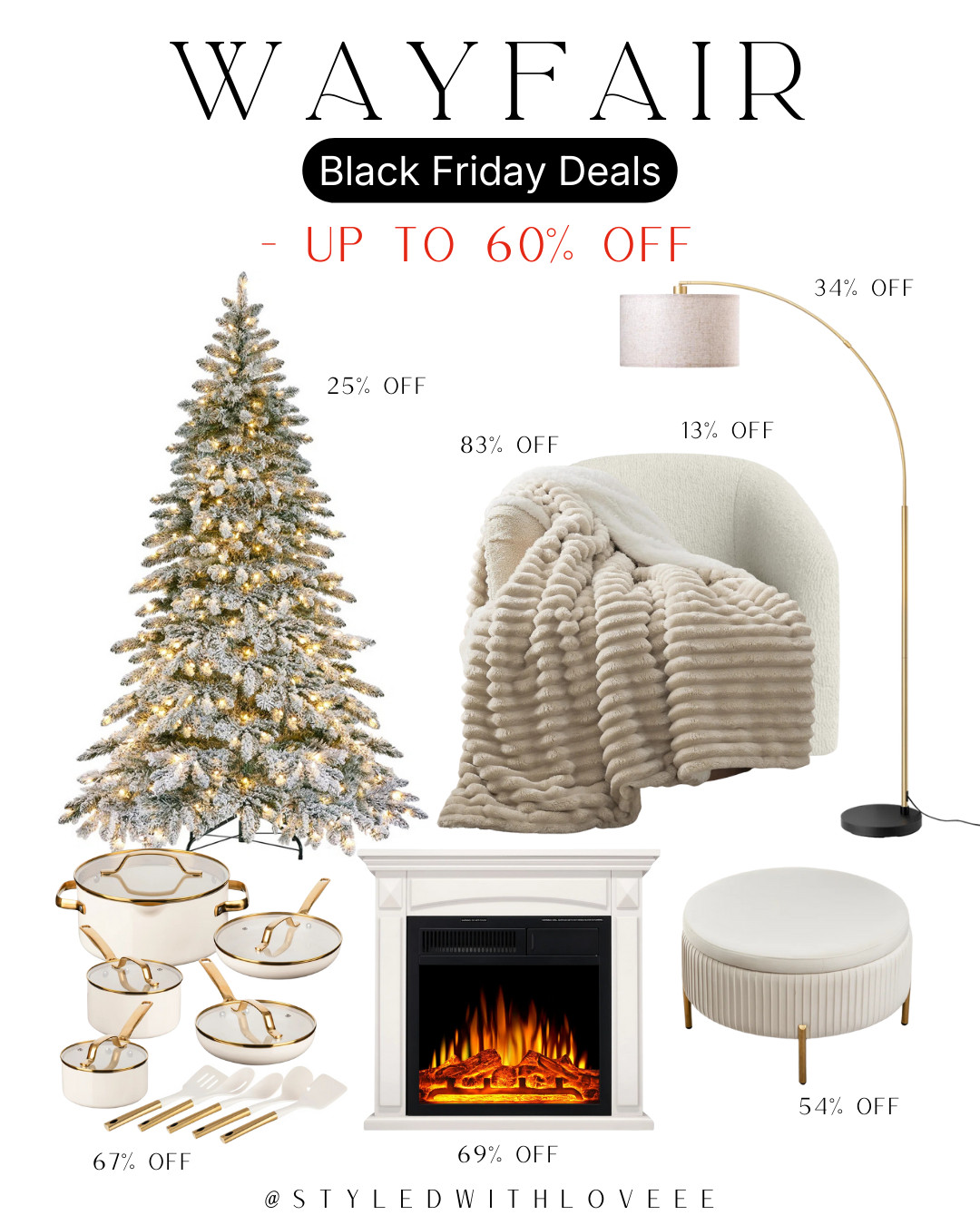 Black Friday is LIVE on Wayfair — run now and shop before the best deals sell out! 🔥🖤 Hosting, decor, gifting, and home finds all linked below.
Tap any product for details + price drops 🛍️

Follow for more!
 #blackfridaydeals #holidaydecor #homestyles #giftguide2025 #ltkhome 

 #LTKCyberWeek #LTKGiftGuide #LTKSaleAlert