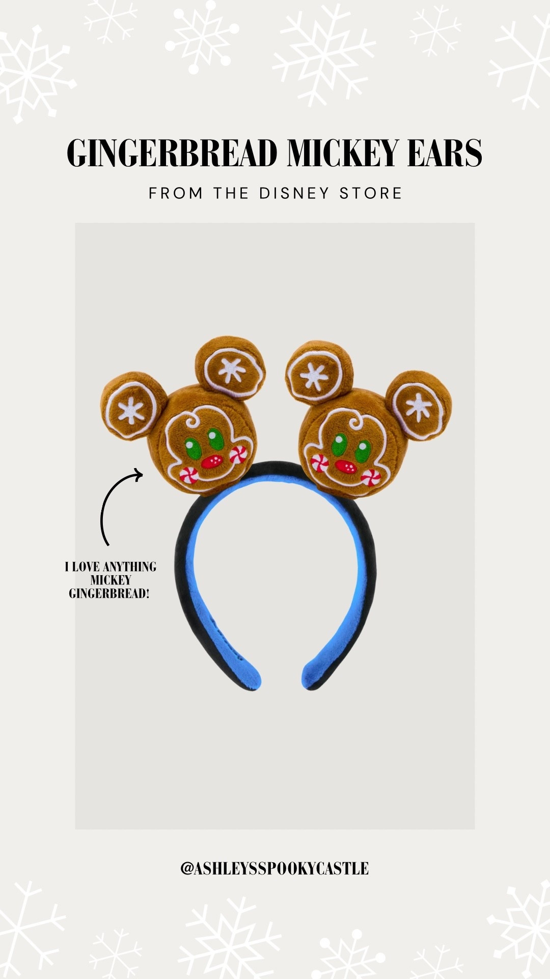 Mickey gingerbread build your own ears

#LTKHoliday #LTKSeasonal #LTKStyleTip