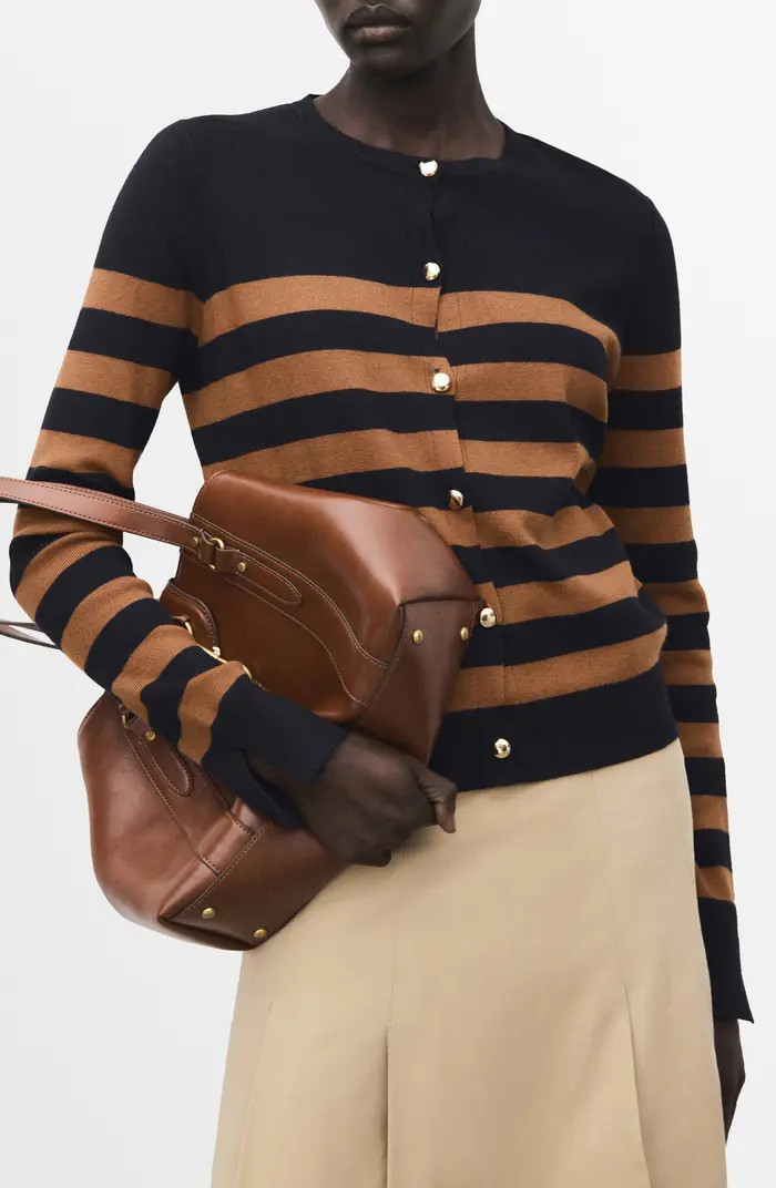 Split Cuff Button Front Cardigan | Nordstrom