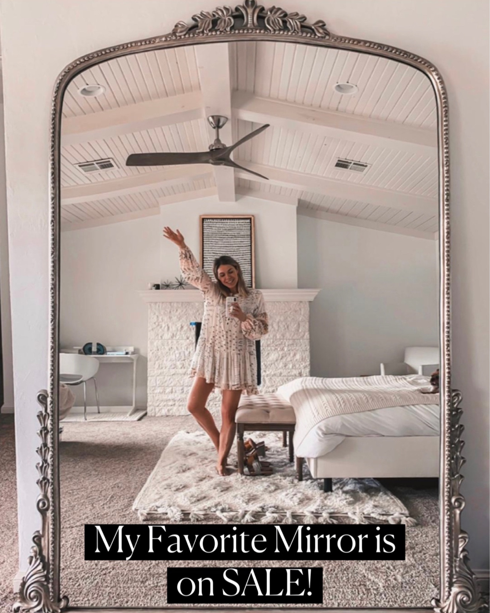 My favorite mirror and home decor piece is on SALE! 

#LTKsalealert #LTKhome