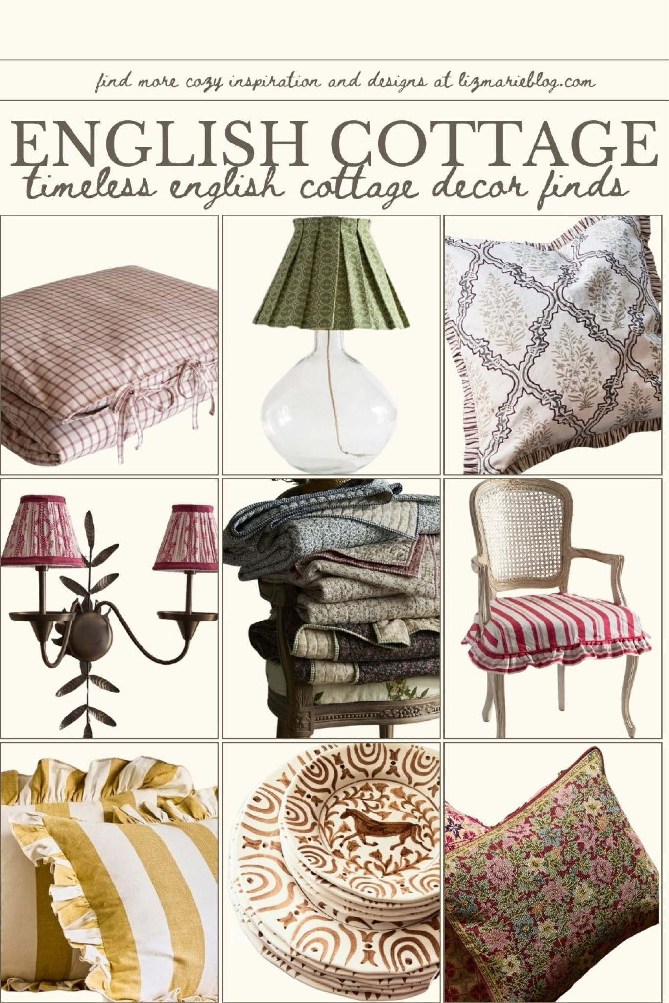 One of my top favorite home sources: Cozy English cottage finds. 

#LTKHome #LTKStyleTip