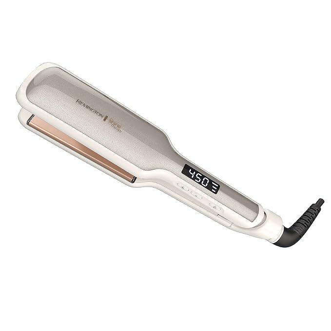 Remington Shine Therapy 2 inch Hair Straightener Iron, Flat Iron for Hair Infused with Argan Oil ... | Amazon (US)