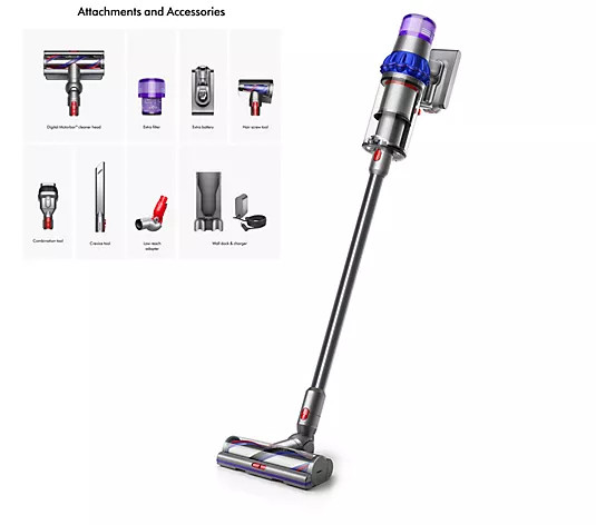 Make Your Selection: Dyson V15 Detect Pro Cordless Vacuum w/ 4 Tools & Extra Battery | QVC