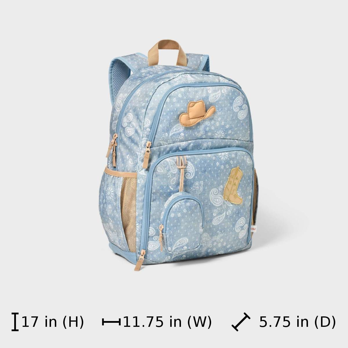 Kids' 17" Backpack - Cat & Jack™ Western | Target