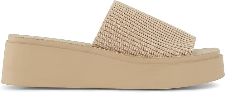 CUSHIONAIRE Women's Pim knit platform sandal with +Memory Foam | Amazon (US)