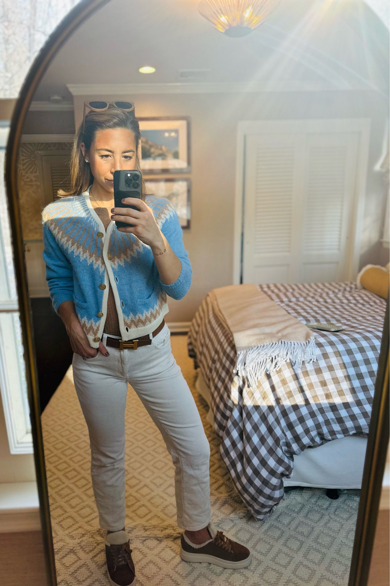 J Crew sale sweater with the most comfortable fuzzy sneakers for a snowy hump day! #jcrewsale #blueandtan #teacherwardrobe #ootd

#LTKSeasonal #LTKstyletip #LTKworkwear