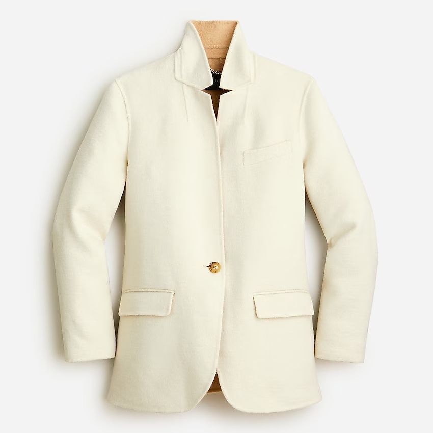 Leighton blazer-jacket in double-faced wool | J.Crew US