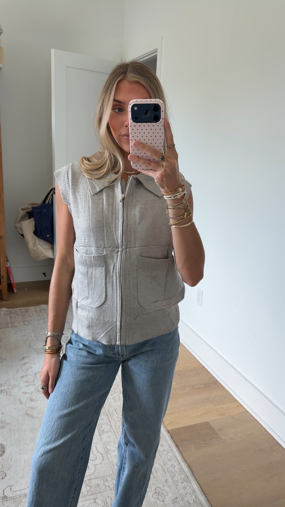 Amazon size small Zhiyouni Women's Zip Up Sweater Vest Sleeveless Knit Cardigan Collared Top
Cap Sleeves Lapel Collar Waistcoat with Pockets, Relaxed Fit Zip Front Cardigan Sweater, Spring Fall Transitional Outerwear

#LTKootd #LTKSaleAlert #LTKSeasonal