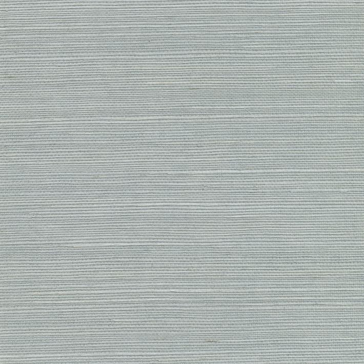 Slate Grasscloth Wallpaper | West Elm (US)
