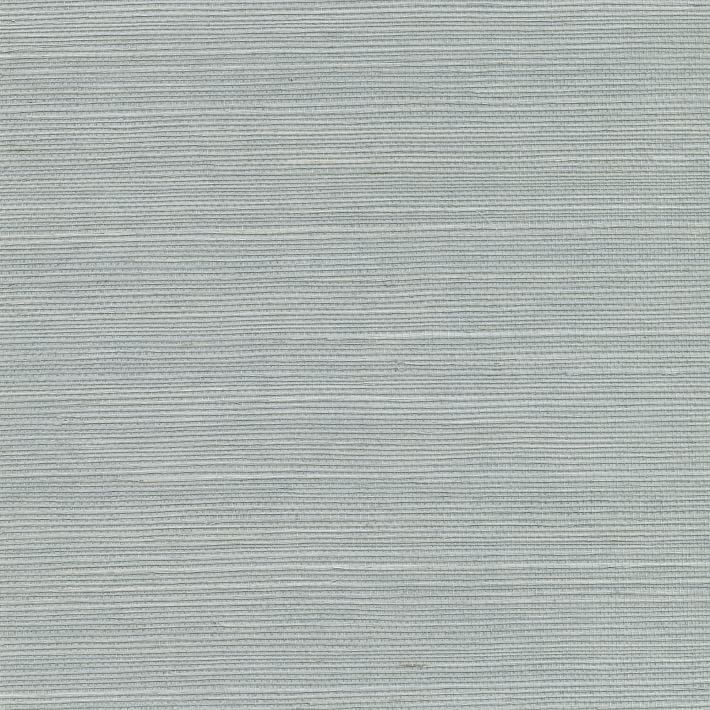 Slate Grasscloth Wallpaper | West Elm (US)
